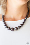 Party PEARLS Black Necklace