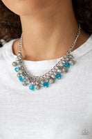 Party Spree Blue Necklace