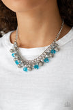 Party Spree Blue Necklace