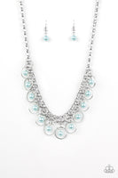 Party Time Blue Necklace