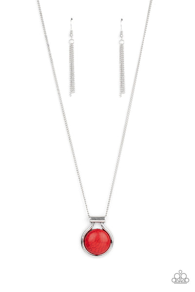 Patagonian Paradise Red Necklace