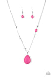 Peaceful Prairies Pink Necklace