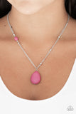 Peaceful Prairies Pink Necklace