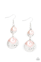 Pearl Dive Pink Earrings