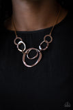 Progressively Vogue Copper Necklace