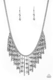 Rebel Remix Silver Necklace