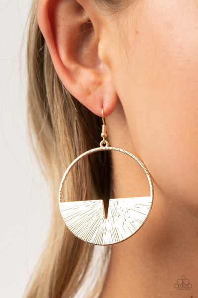 Reimagined Refinement Gold Earrings