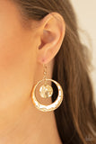 Rounded Radiance Gold Earrings