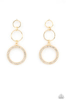 Rule-Breaking Radiance Gold Earrings