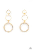 Rule-Breaking Radiance Gold Earrings