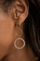 Rule-Breaking Radiance Gold Earrings