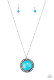 Run Out of RODEO Blue Necklace