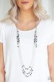 Seasonal Sensation Blue Necklace