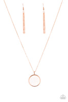 Shimmering Seashore Copper Necklace