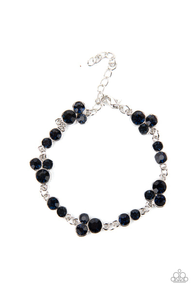 Social GLISTENING Blue Bracelet