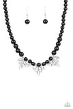 Society Socialite Black Necklace