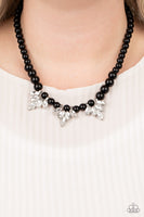 Society Socialite Black Necklace