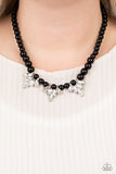 Society Socialite Black Necklace