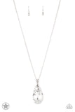 Spellbinding Sparkle White Necklace