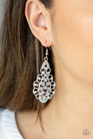 Sprinkle on the Sparkle Silver Earrings