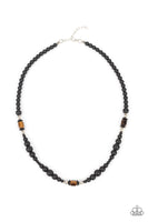 Stone Synchrony Brown Necklace