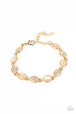 Stop and GLOW Gold Bracelet