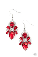 Stunning Starlet Red Earrings