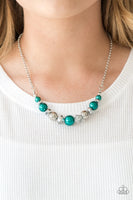 The Big Leaguer Green Necklace