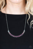 Throwing SHADES Pink Necklace