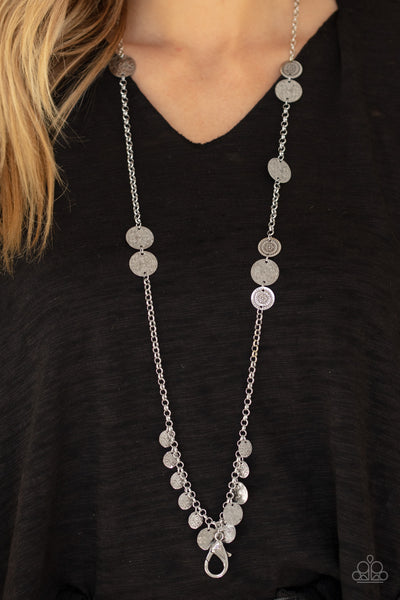 Trailblazing Trinket Silver Necklace