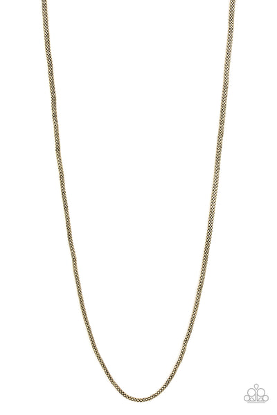 Underground Brass Necklace