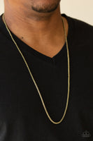 Underground Brass Necklace