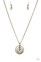 Upper East Side Brass Necklace