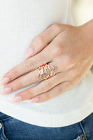 Voluptuous Vines Rose Gold Ring