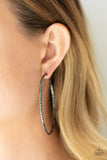 Voluptuous Volume Black Earrings